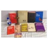 Holy Bible , other Religious Books and Cross