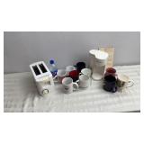 White Westinghouse Toaster, Coffee Maker  and