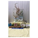 Flower pots, wind chime