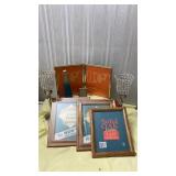 Picture frames and candle holders