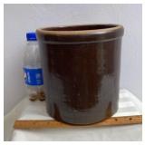Brown Stone Crock