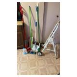 Step Ladder 2 ft, broom , mop etc