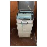 2 Drawer Filing Cabinet, Remington typewriter