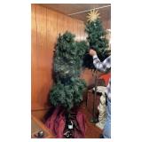 Lighted Christmas Tree in bag