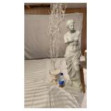 Tree White Lighted Branches, Plastic Sculpture (