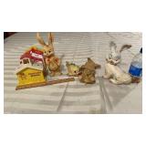 Vintage Squeak Toys  and Counting School