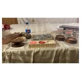 Candle Floats, candles, candle stands