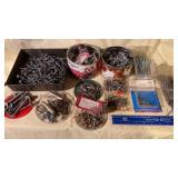 Hardware-nails, screws, corner braces