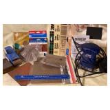 Bench top pro palm grip sander and sandpaper