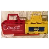 Vintage 16oz Pepsi and coke bottle holders