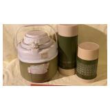 Picnic jug and thermos bottles