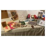 Crystal Tree, candles, Christmas decor, decals