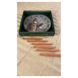 Thermometer, vegetable stakes