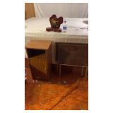 Bowling Ball Clock , TV Trays x 2, Cabinet