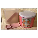 Tupperware and tin can