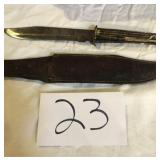HUNTING KNIFE W/SHEATH