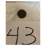 1966 BAHAMAZ ELIZABETH II ONE CENT