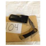 BUCK KNIFE W/SHEATH
