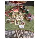 VINTAGE CHRISTMAS WRAPPING ITEMS