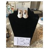 VTG MOTHER OF PEARL EARRINGS