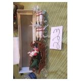 VINTAGE SANTA & REINDEER