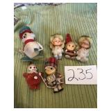 VINTAGE JAPAN CRISTMAS ORNAMENTS