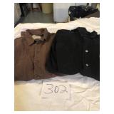 2) LEVI LONG SLEEVE SHIRTS XL