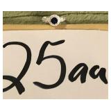 925 BLUE SAPPHIRE RING SIZE 8