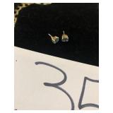 14K GOLD EARRINGS 20.7 GRAMS