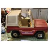 LARGE 70" TONKA METAL JEEP
