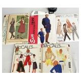 Vintage sewing patterns: McCalls, Easy