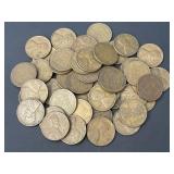 (50) Wheat Pennies