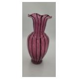 HAND BLOWN 13" VASE
