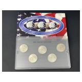 2001 Philadelphia Mint State Quarter Proof Set