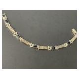 7in. Sterling Silver Bracelet 17.25 Grams