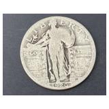 1926 Standing Liberty Silver Quarter