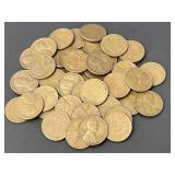 (50) Wheat Pennies