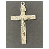 Sterling Silver Cross Pendant 1.45 Grams