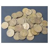 (50) Wheat Pennies