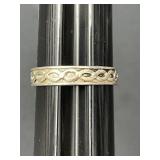 Sz.10 Sterling Silver Ring 3.13 Grams