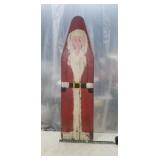 Handpainted Santa on Wooden Ironing Board