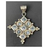 Sterling Silver Pendant 14.50 Grams