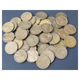 (50) Wheat Pennies