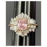 Sz.8 Sterling Silver Ring 8.41 Grams