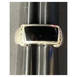 Sz.8 Sterling Silver Ring 5.16 Grams