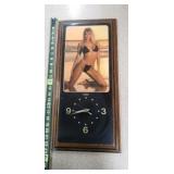 "Page" Swim Suit Model Clock
