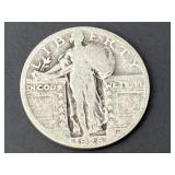 1928-S Standing Liberty Silver Quarter