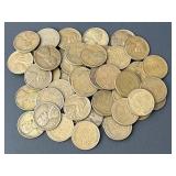 (50) Wheat Pennies
