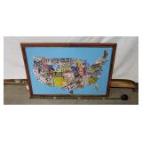 United States License Plate Wall Art