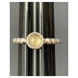 Sz.7 Sterling Silver Ring 4.65, Grams